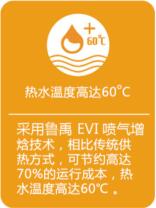 超低溫空氣源熱泵采暖60度熱水 超低溫空氣源熱泵采暖60度熱水